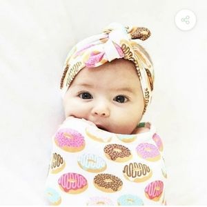 ♡ Donut Swaddle Sack Set